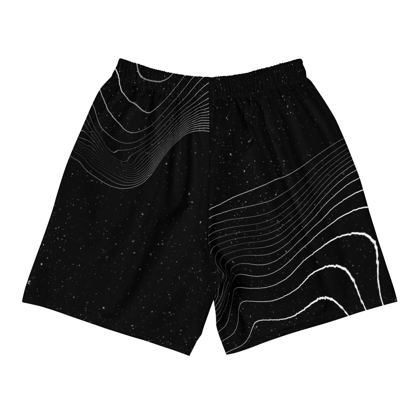 Noir Stripes Men's Swim - Athletic Shorts - FLAKOUT