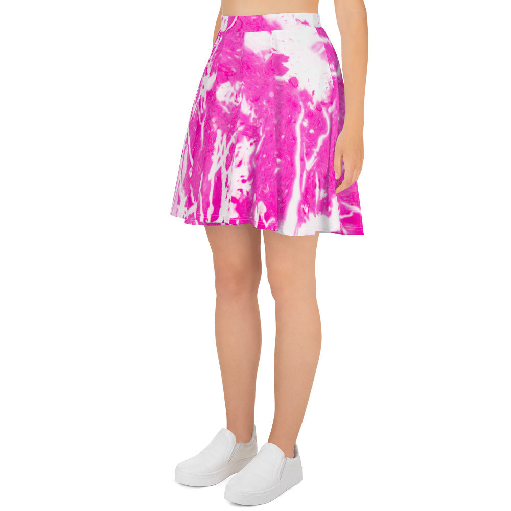 Velvet Aura Women's Skater Skirt - FLAKOUT