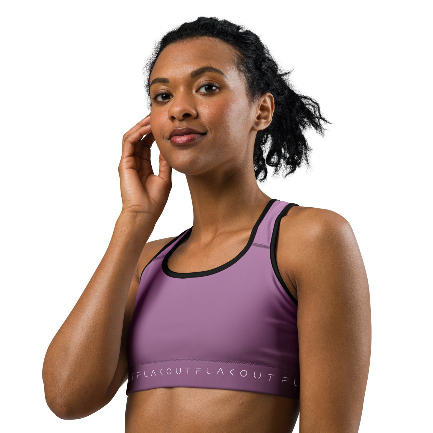 Violet Ecstasy Women's Sports Performance Bra - FLAKOUT