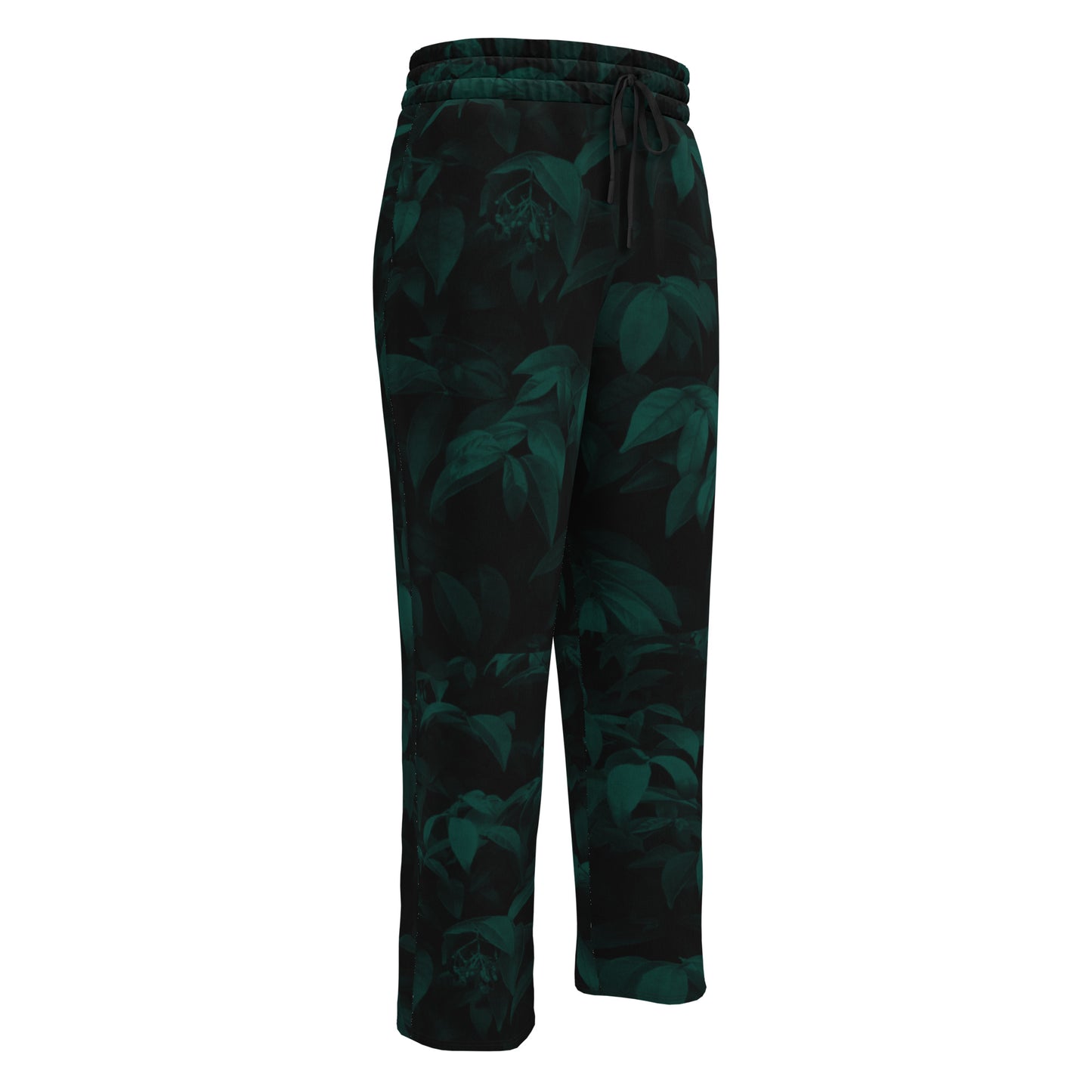 Leafy Oasis Women's Wide-leg Recycled Joggers - FLAKOUT