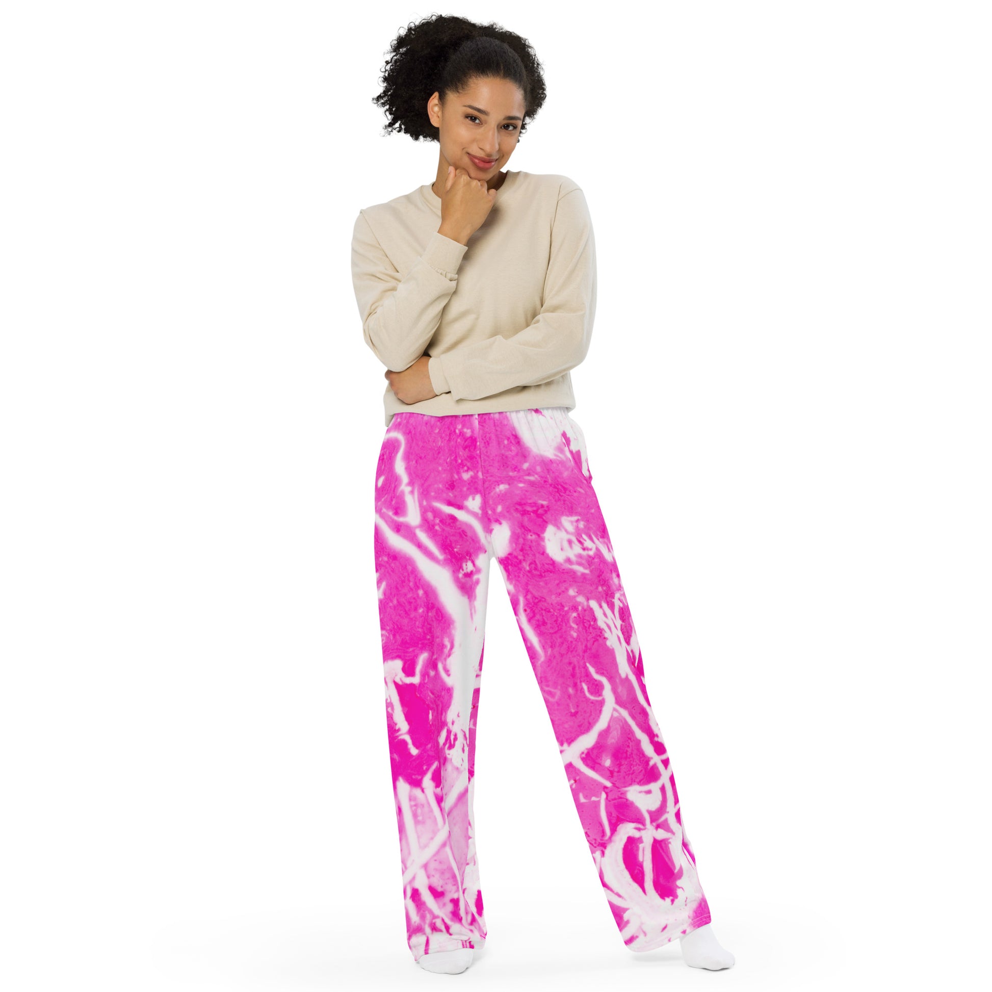 Velvet Aura Women's Wide-leg Pants - FLAKOUT