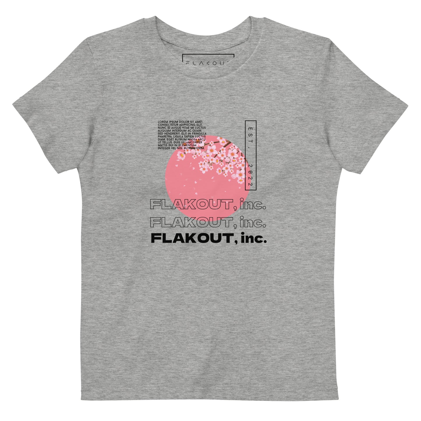 Zen Blossom Kid's T-shirt - FLAKOUT