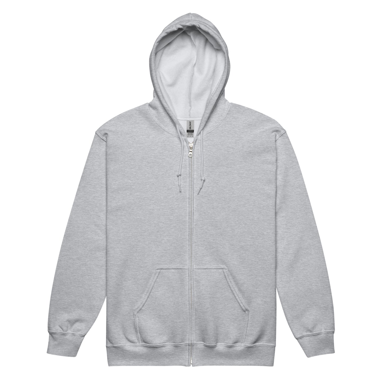 Lunar Eclipsis Heavy Harmony Fusion Zip Hoodie - Sport Grey - FLAKOUT