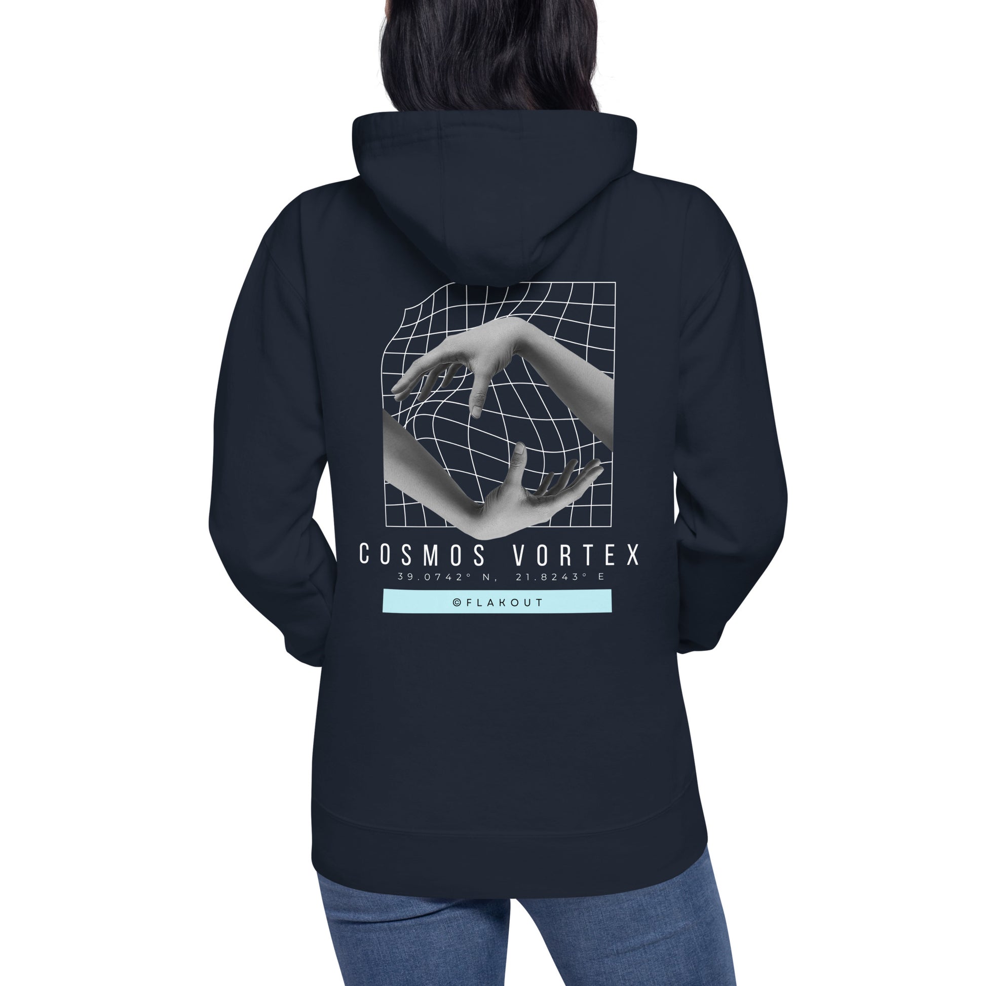 Cosmos Vortex Unisex Hoodie - FLAKOUT