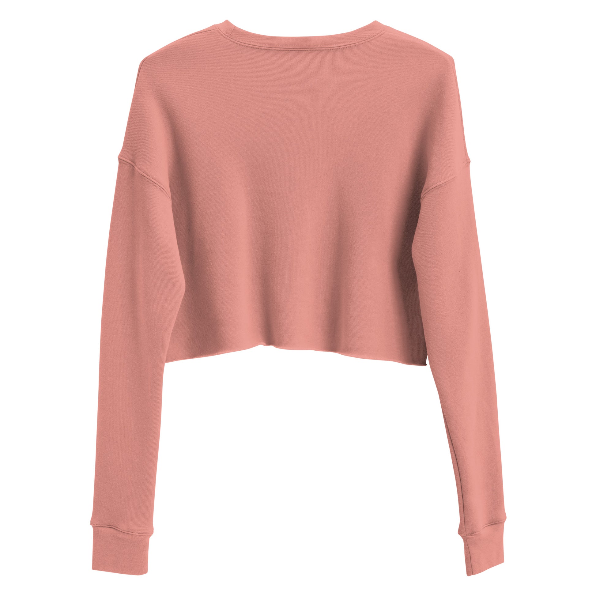 Lunar Eclipsis Women's Crop Sweatshirt - Mauve - FLAKOUT