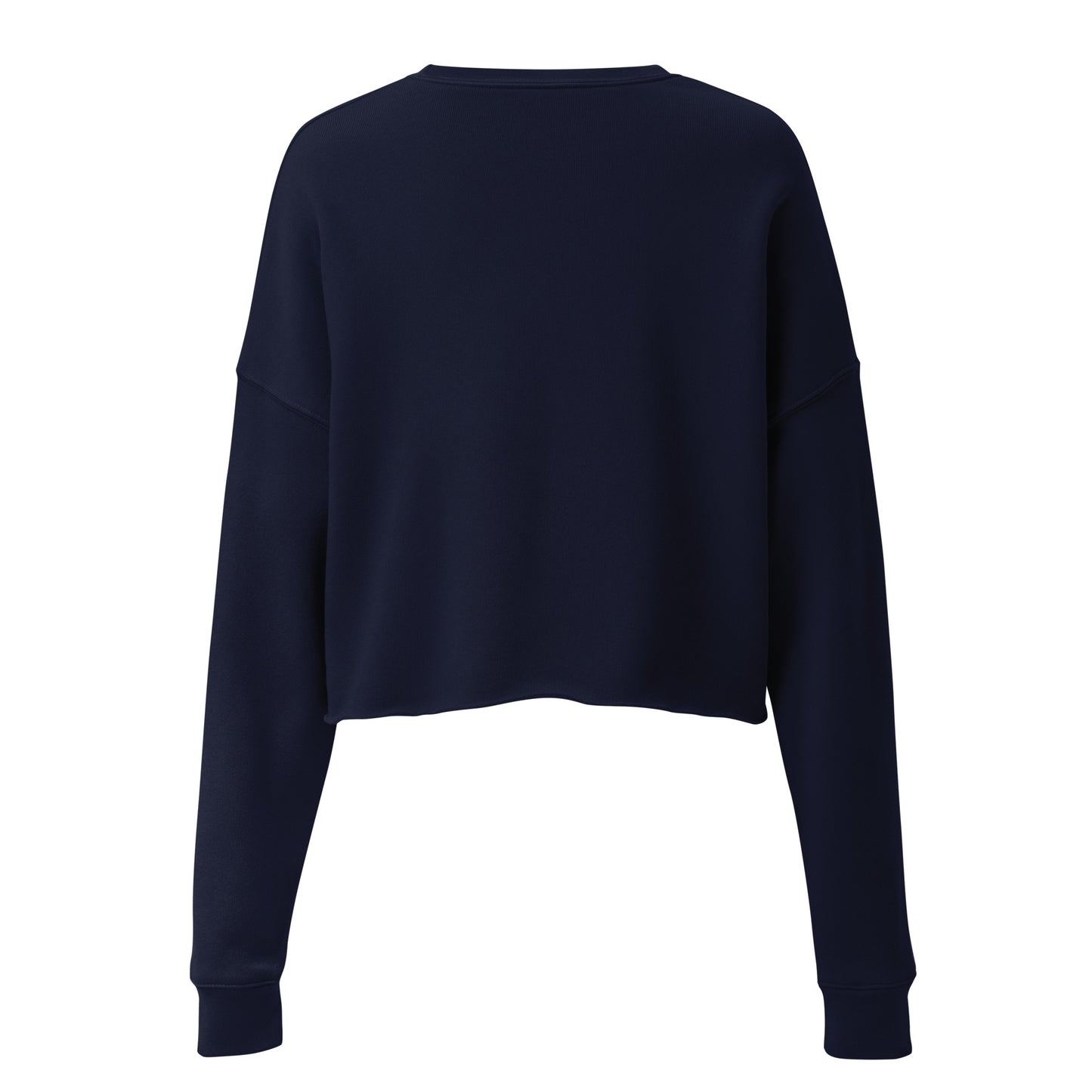 Streetwise Urbanity Women's Crop Sweatshirt - Navy - FLAKOUT