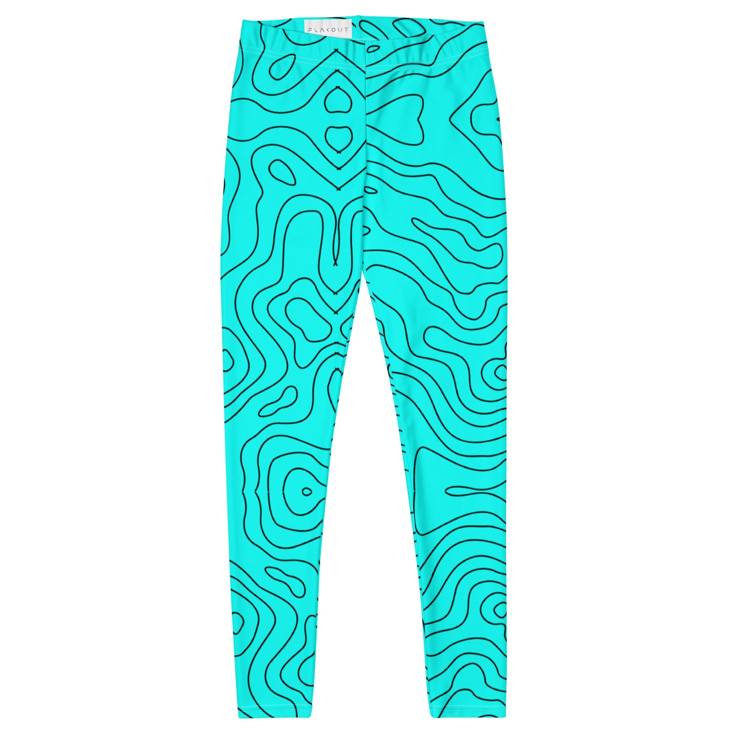 Blue Abyss Women's Leggings - FLAKOUT